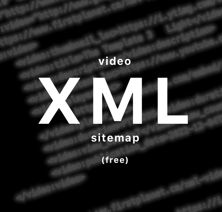 Free XML Video Sitemap Generator